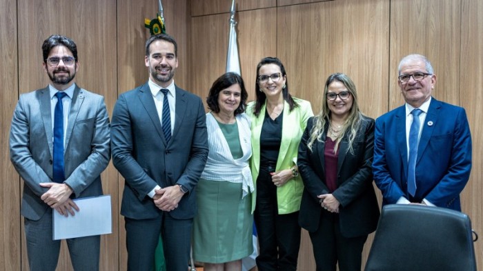 Leite destacou que a recomposição solicitada não é para desonerar o Estado do custeio da saúde, mas para ampliar os serviços -Foto: Maurício Tonetto/Secom
