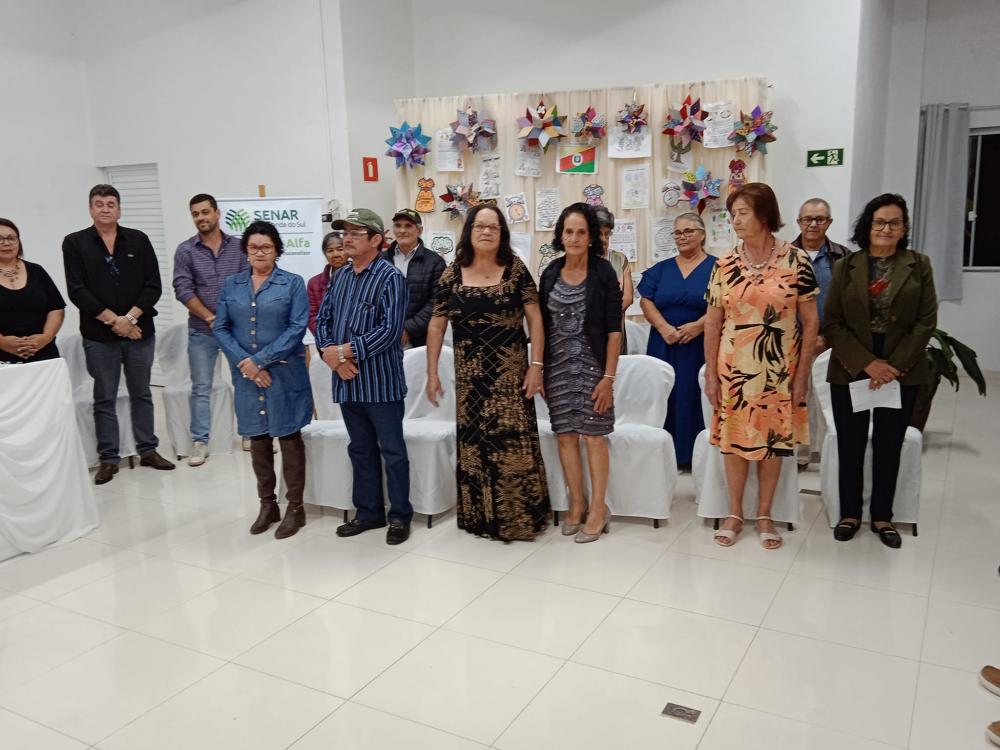 A formatura ocorreu no Auditório Michele Prates de Vista Gaúcha (Foto: Prefeitura de Vista Gaúcha)