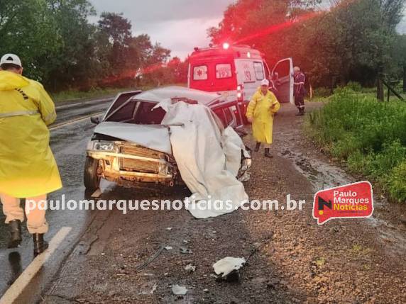 Acidente ocorreu próximo a Boa Vista do Buricá (Foto: Paulo Marques Notícias)