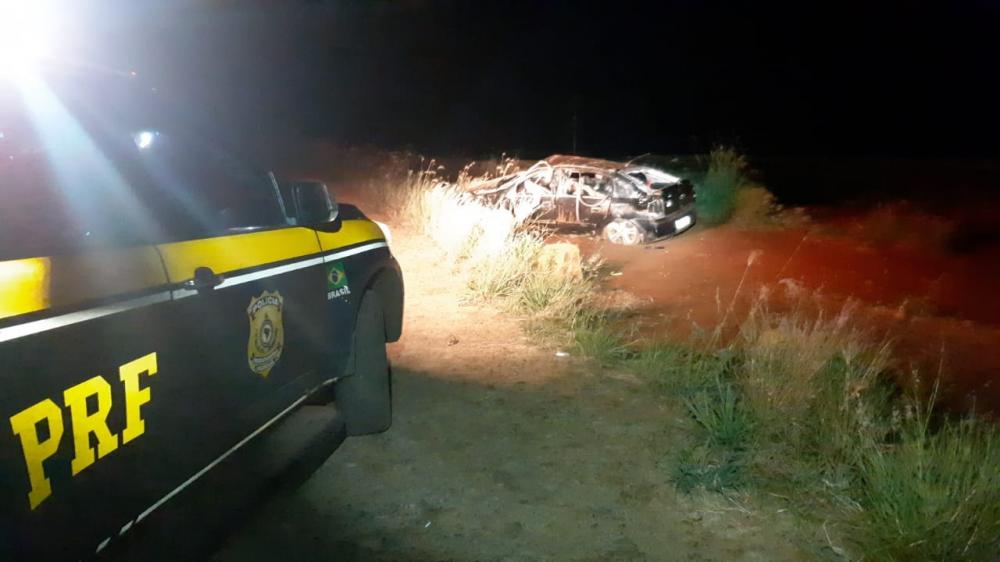 Acidente foi atendido pela Policia Rodoviária Federal (Foto: PRF)