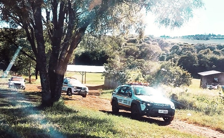 Agentes policiais e fiscais municipais realizaram ações em Tenente Portela e Redentora (Foto: Divulgação/BM)