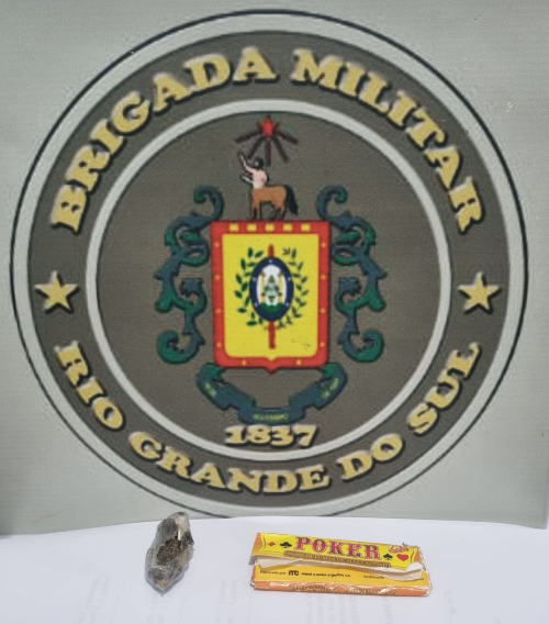 Drogas foram apreendidas em Crissiumal (Foto: Brigada Militar)