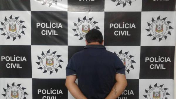 Indivíduo de 22 anos foi encaminhado ao presídio estadual de Frederico Westphalen (Foto: Divulgação/Polícia Civil)