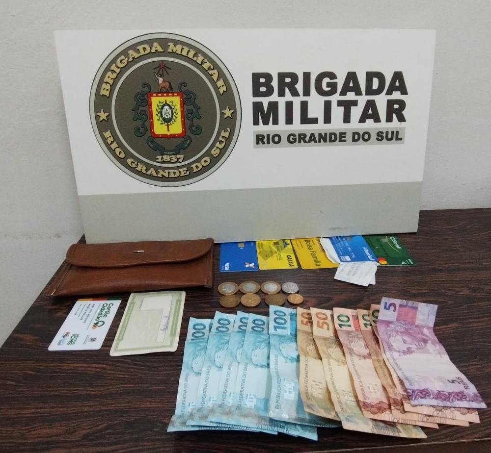 Material que foi recuperado pela Brigada Militar (Foto: Brigada Militar)