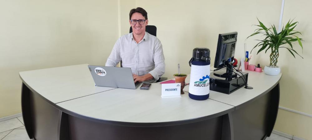 Rodrigo assumiu a presidência da entidade neste ano (Foto: Amuceleiro/Divulgação)