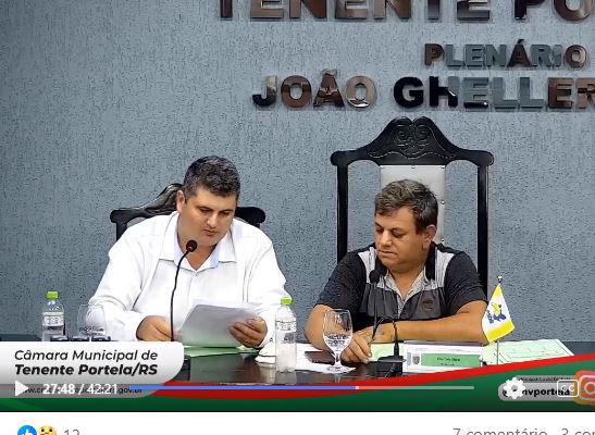Sessão foi realizada na manhã desta quinta-feira (Foto: Reprodução)