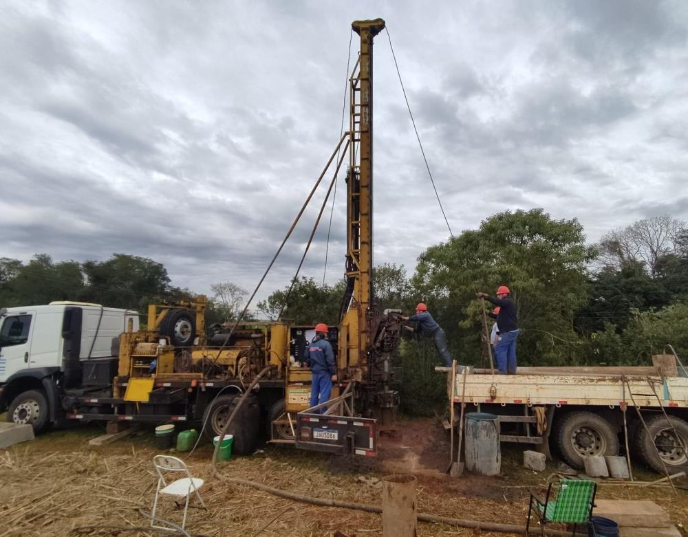 O investimento na obra é de aproximadamente R$ 375 mil (Foto: Corsan/Divulgação)