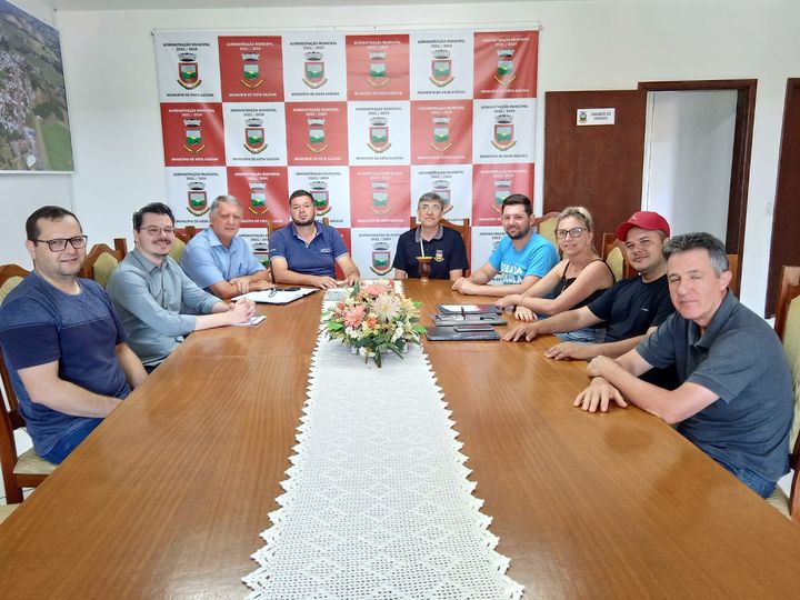 Reunião com Sindicato definiu os valores do reajustes (Foto: Prefeitura de Vista Gaúcha)