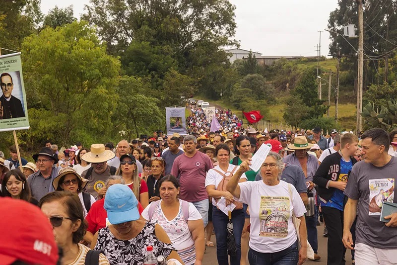 Município sediou a 46ª edição da tradicional celebração de fé e luta realizada anualmente na terça-feira de Carnaval (Foto: Victor Frainer)